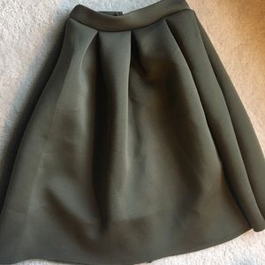 Tea length skirt